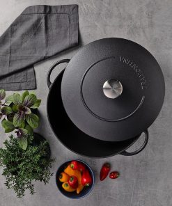 Tramontina Enamel Cast Iron Wok 32cm (JC949)
