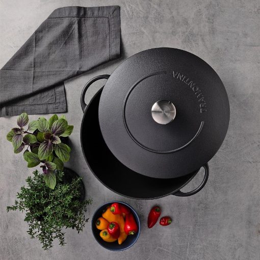 Tramontina Enamel Cast Iron Wok 32cm (JC949)