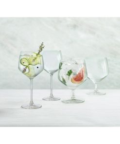 Royal Leerdam Specials Cocktails Tall Stem Gin Glasses 650ml-23oz 6 Pack (JD394)