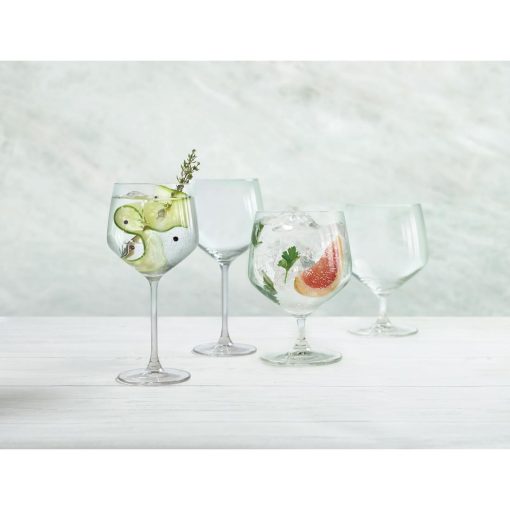 Royal Leerdam Specials Cocktails Tall Stem Gin Glasses 650ml-23oz 6 Pack (JD394)