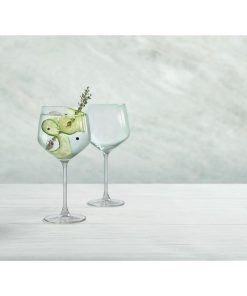 Royal Leerdam Specials Cocktails Tall Stem Gin Glasses 650ml-23oz 6 Pack (JD394)