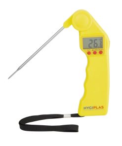 Hygiplas Colour Coded Yellow Set - Tong Chopping Board and Thermometer 3 Pack (SA790)