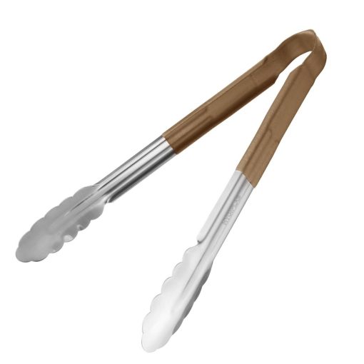 Hygiplas 300mm Colour Coded Tong Set 7 Colours (SA793)