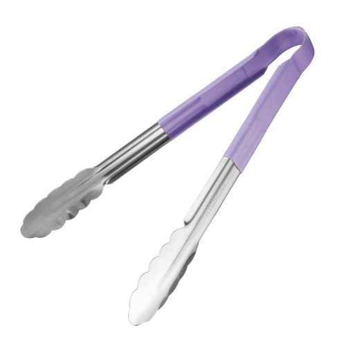 Hygiplas 300mm Colour Coded Tong Set 7 Colours (SA793)