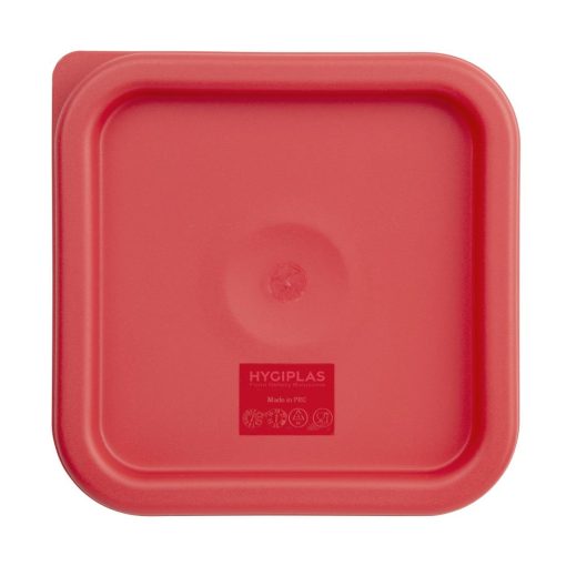 Hygiplas 1-5Ltr and 3-5Ltr Square Storage Bundle with 7 Colour Lids (SA794)