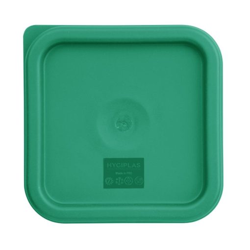 Hygiplas 1-5Ltr and 3-5Ltr Square Storage Bundle with 7 Colour Lids (SA794)