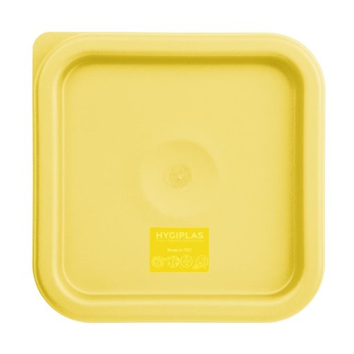 Hygiplas 1-5Ltr and 3-5Ltr Square Storage Bundle with 7 Colour Lids (SA794)