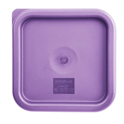Hygiplas 1-5Ltr and 3-5Ltr Square Storage Bundle with 7 Colour Lids (SA794)