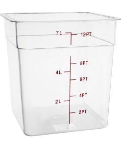 Hygiplas 5-5Ltr and 7Ltr Square Storage Bundle with 7 Colour Lids (SA795)