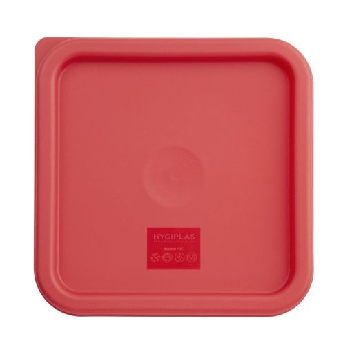 Hygiplas 5-5Ltr and 7Ltr Square Storage Bundle with 7 Colour Lids (SA795)