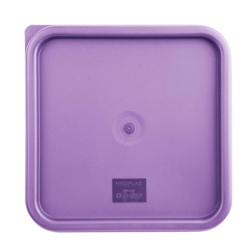 Hygiplas 10Ltr and 15Ltr Square Storage Bundle with 7 Colour Lids (SA796)