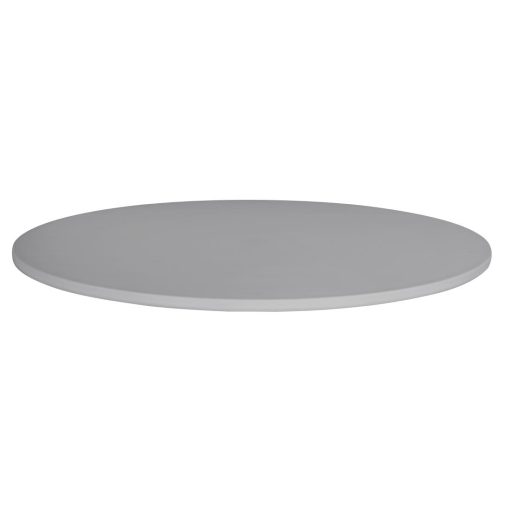 Bolero Lorenzo 600mm Round Cafe Table - Medium Grey (SA831)