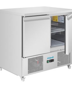 Polar U-Series Ventilated 2 Door Saladette Counter (UA089)