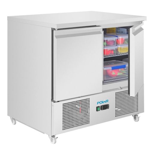 Polar U-Series Ventilated 2 Door Saladette Counter (UA089)