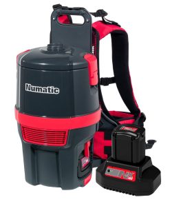 Numatic RSB150NX Cordless Backpack Vacuum Cleaner with 2x Batteries (CK265)