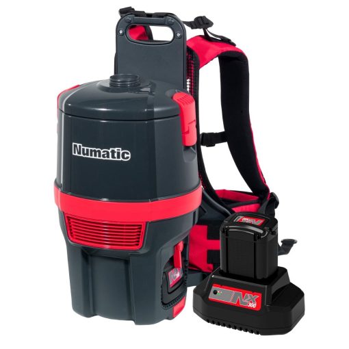 Numatic RSB150NX Cordless Backpack Vacuum Cleaner with 2x Batteries (CK265)