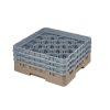 Cambro Camrack Beige 25 Compartments Max Glass Height 279mm (CZ108)