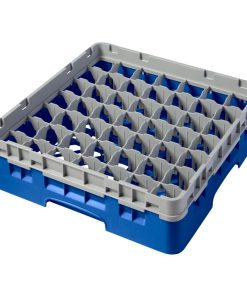 Cambro Camrack Blue 49 Compartments Max Glass Height 92mm (CZ117)
