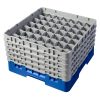 Cambro Camrack Blue 49 Compartments Max Glass Height 258mm (CZ121)