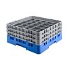 Cambro Camrack Blue 36 Compartments Max Glass Height 156mm (CZ125)