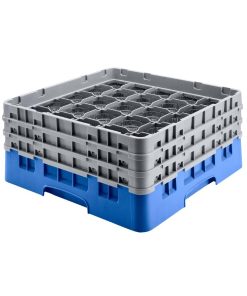 Cambro Camrack Blue 36 Compartments Max Glass Height 156mm (CZ125)