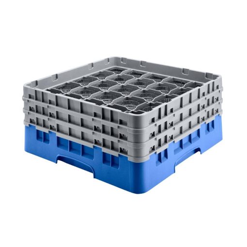 Cambro Camrack Blue 36 Compartments Max Glass Height 156mm (CZ125)