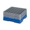 Cambro Camrack Blue 36 Compartments Max Glass Height 197mm (CZ127)