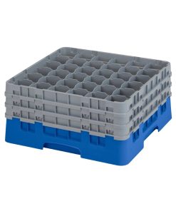 Cambro Camrack Blue 36 Compartments Max Glass Height 197mm (CZ127)