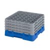 Cambro Camrack Blue 36 Compartments Max Glass Height 238mm (CZ129)