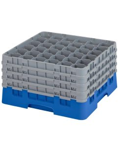Cambro Camrack Blue 36 Compartments Max Glass Height 238mm (CZ129)