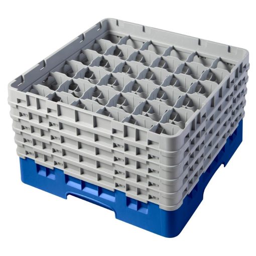 Cambro Camrack Blue 36 Compartments Max Glass Height 258mm (CZ130)