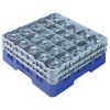Cambro Camrack Blue 36 Compartments Max Glass Height 273mm (CZ131)