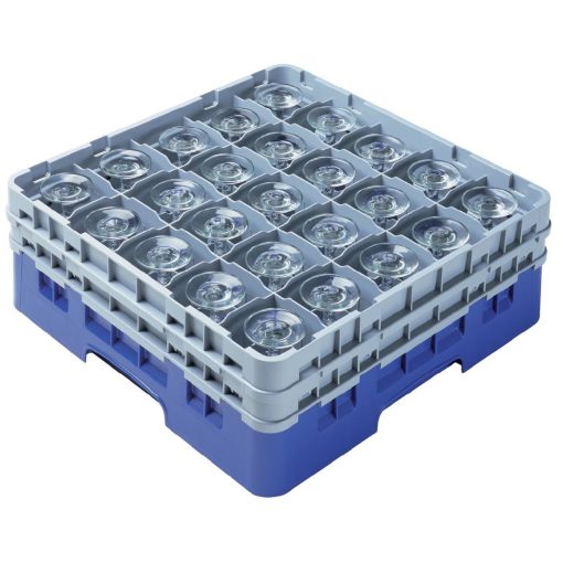 Cambro Camrack Blue 36 Compartments Max Glass Height 273mm (CZ131)