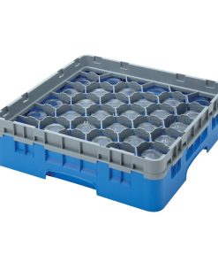 Cambro Camrack Blue 30 Compartments Max Glass Height 92mm (CZ133)