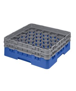Cambro Camrack Blue 30 Compartments Max Glass Height 133mm (CZ134)