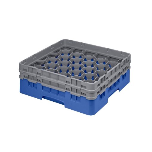 Cambro Camrack Blue 30 Compartments Max Glass Height 133mm (CZ134)