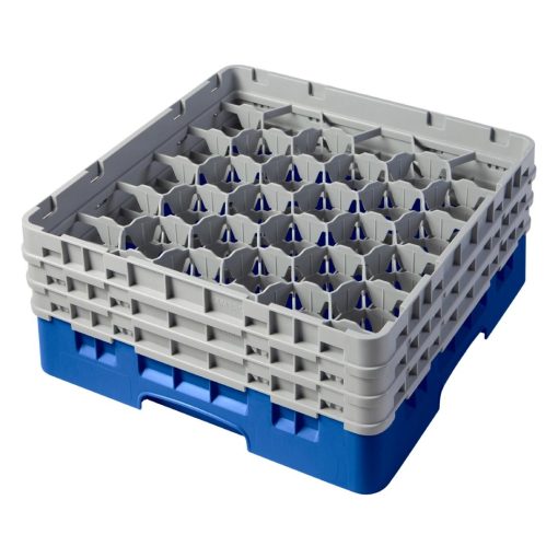 Cambro Camrack Blue 30 Compartments Max Glass Height 174mm (CZ135)