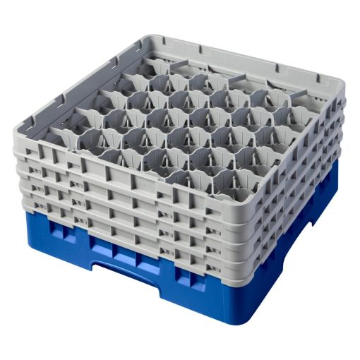 Cambro Camrack Blue 30 Compartments Max Glass Height 215mm (CZ136)