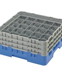 Cambro Camrack Blue 25 Compartments Max Glass Height 174mm (CZ143)
