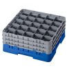 Cambro Camrack Blue 25 Compartments Max Glass Height 197mm (CZ144)