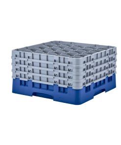 Cambro Camrack Blue 25 Compartments Max Glass Height 238mm (CZ146)