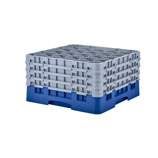 Cambro Camrack Blue 25 Compartments Max Glass Height 238mm (CZ146)