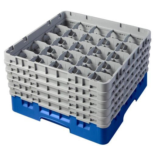 Cambro Camrack Blue 25 Compartments Max Glass Height 258mm (CZ147)