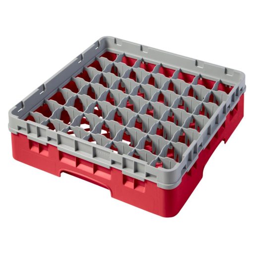 Cambro Camrack Red 49 Compartments Max Glass Height 92mm (CZ170)