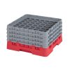 Cambro Camrack Red 49 Compartments Max Glass Height 215mm (CZ173)