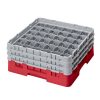 Cambro Camrack Red 36 Compartments Max Glass Height 174mm (CZ179)