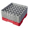 Cambro Camrack Red 36 Compartments Max Glass Height 215mm (CZ181)