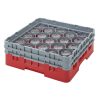 Cambro Camrack Red 36 Compartments Max Glass Height 273mm (CZ184)