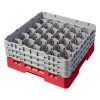 Cambro Camrack Red 30 Compartments Max Glass Height 174mm (CZ188)