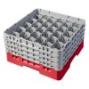 Cambro Camrack Red 30 Compartments Max Glass Height 215mm (CZ189)